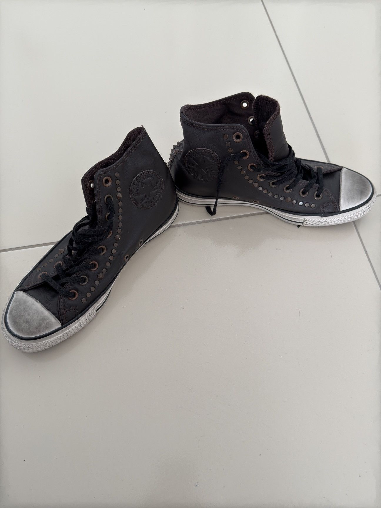 Studded hi-tops