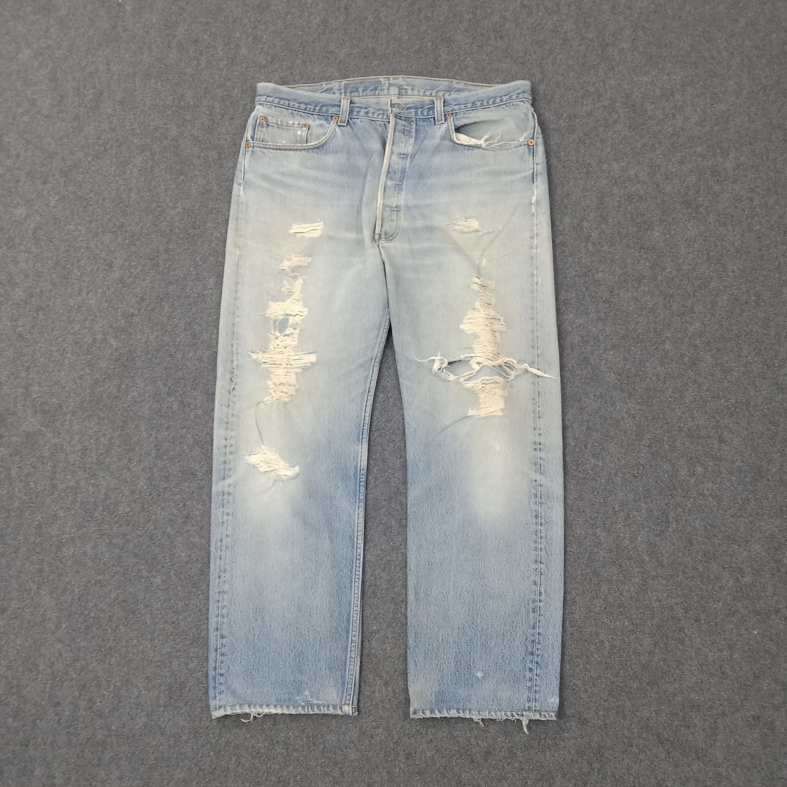 Levi's Levi's American Distressed Style Denim Jeans C252N11 Size US 36 / EU 52 - 1 Thumbnail