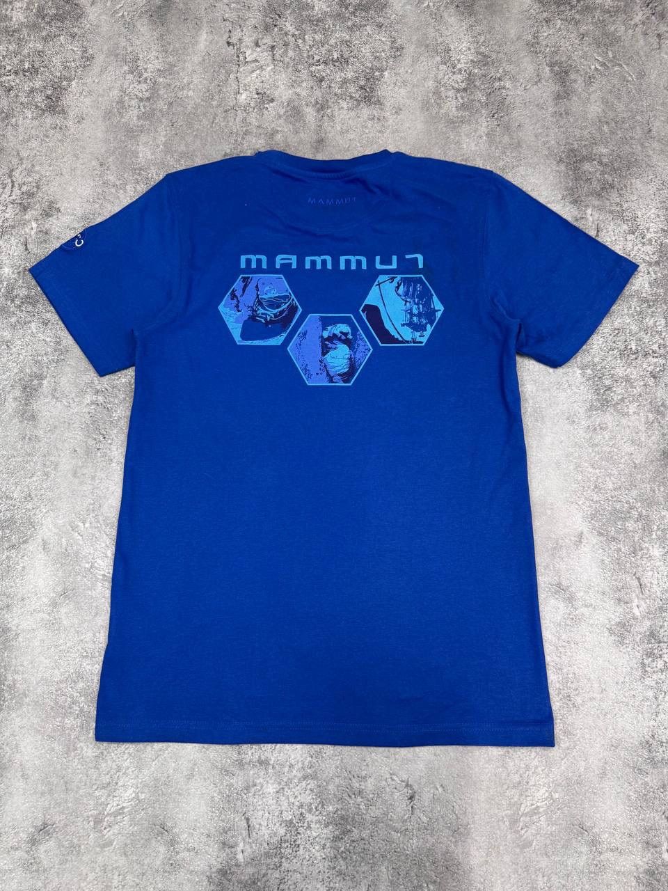 Mammut Mammut Men Cotton T-Shirt Blue Size S Size US S / EU 44-46 / 1 - 1 Thumbnail