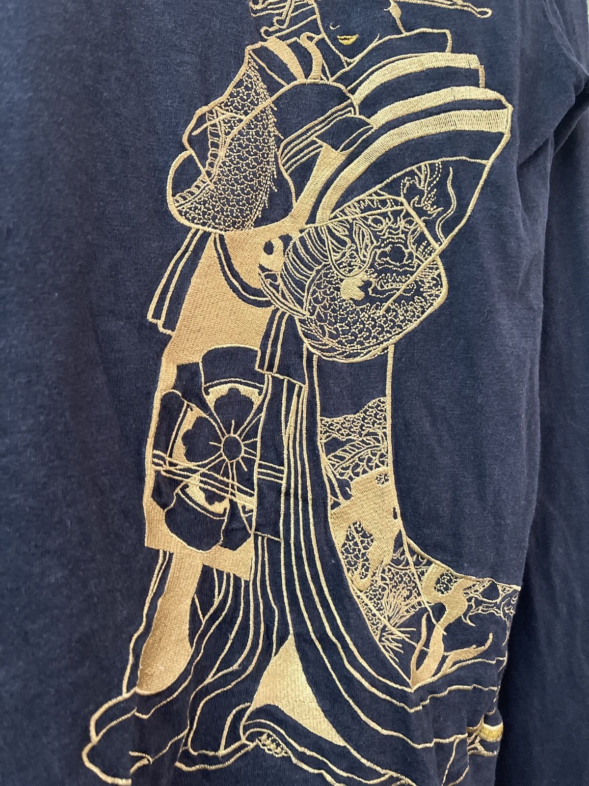 Karakuri Tamashii VINTAGE KARAKURI TAMASHI DESIGN GEISHA EMBROIDERY VERY RARE Size US L / EU 52-54 / 3 - 9 Thumbnail