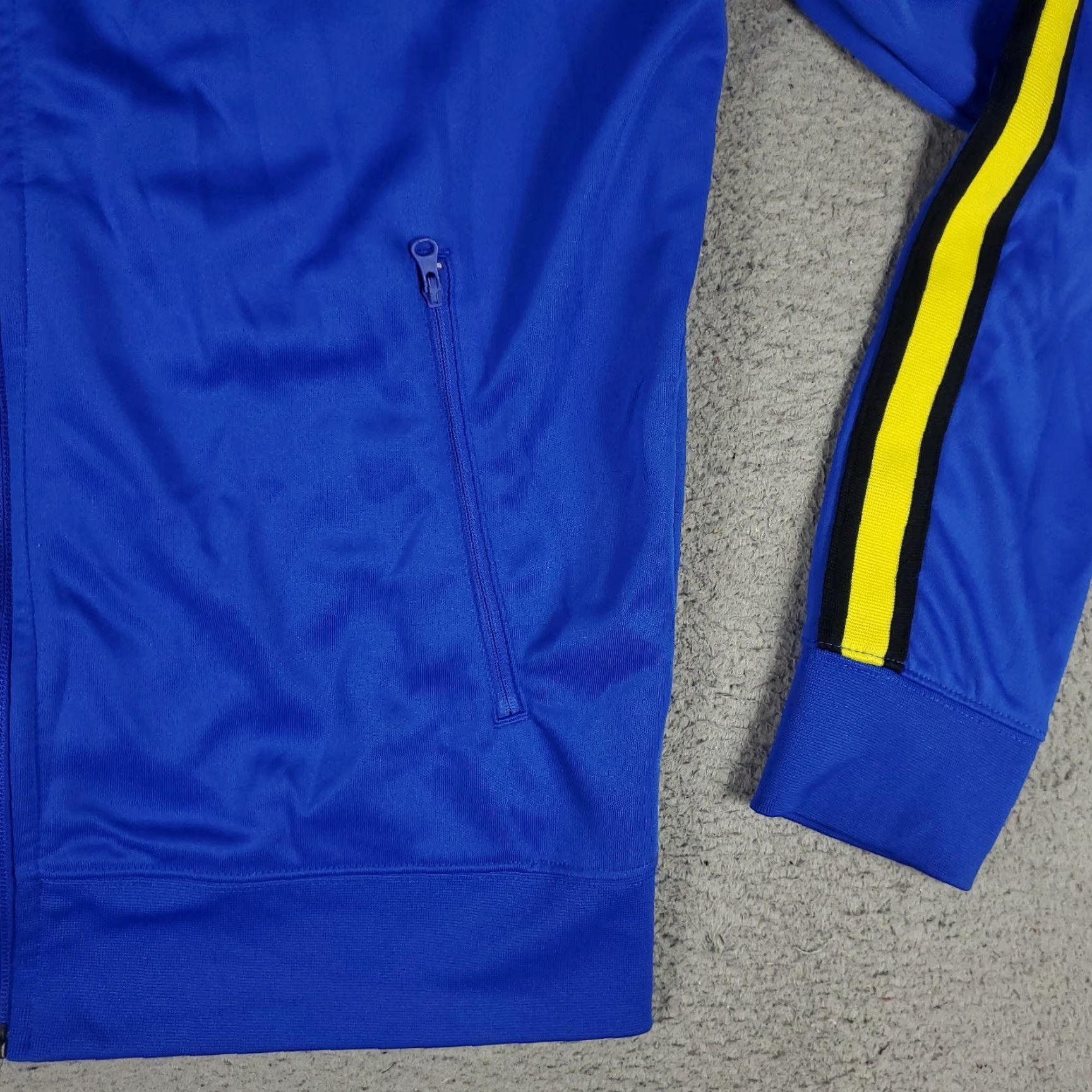 Nike Nike Jacket Mens Size M Blue Yellow Full Zip Track Jacket Size US M / EU 48-50 / 2 - 4 Thumbnail