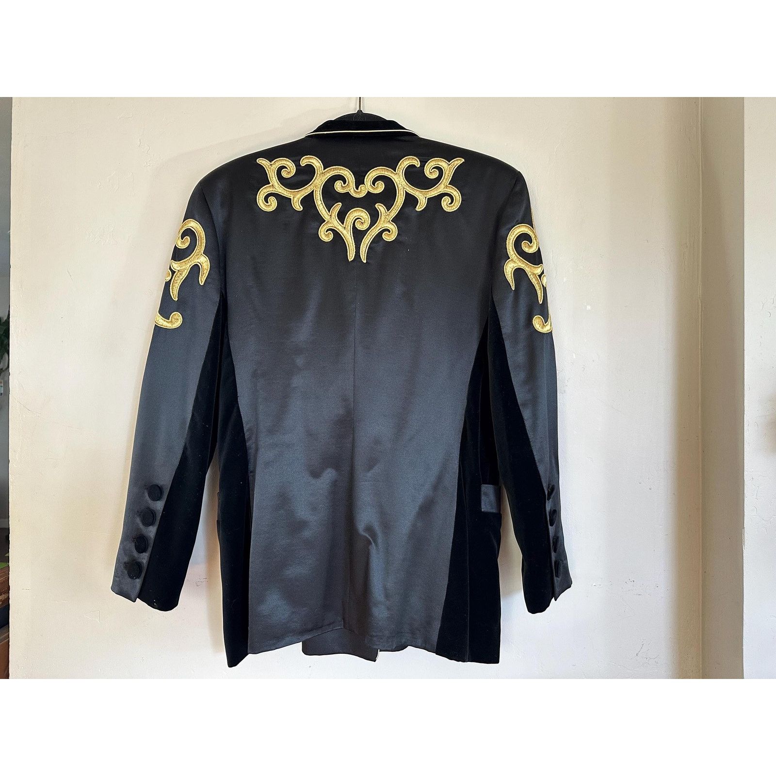 Escada Rare 80s Vintage Escada Margaretha Ley Jacket Baroque Blazer Size M / US 6-8 / IT 42-44 - 5 Thumbnail