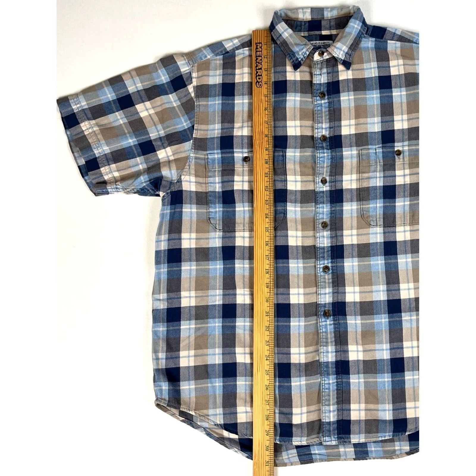 Abercrombie & Fitch Abercrombie & Fitch Shirt Men’s Vintage Plaid Short Sleeve Button-Up Sz M Size US M / EU 48-50 / 2 - 7 Thumbnail