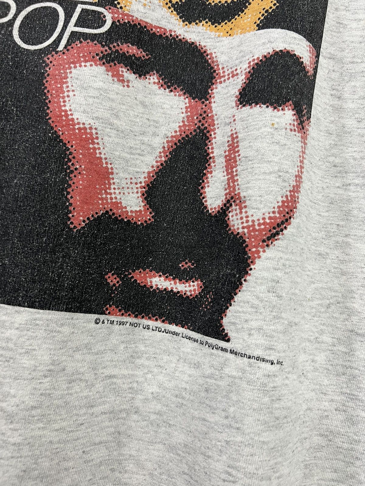 Band Tees × Vintage Vintage 90s U2 Pop Mart Tour Tshirt Size US L / EU 52-54 / 3 - 3 Thumbnail