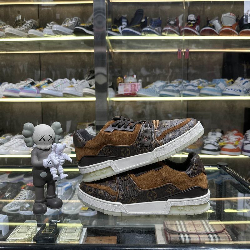 Louis Vuitton Louis Vuitton Brown Trainer Lifestyle Sneakers -2508 Size US 8 / EU 41 - 8 Thumbnail
