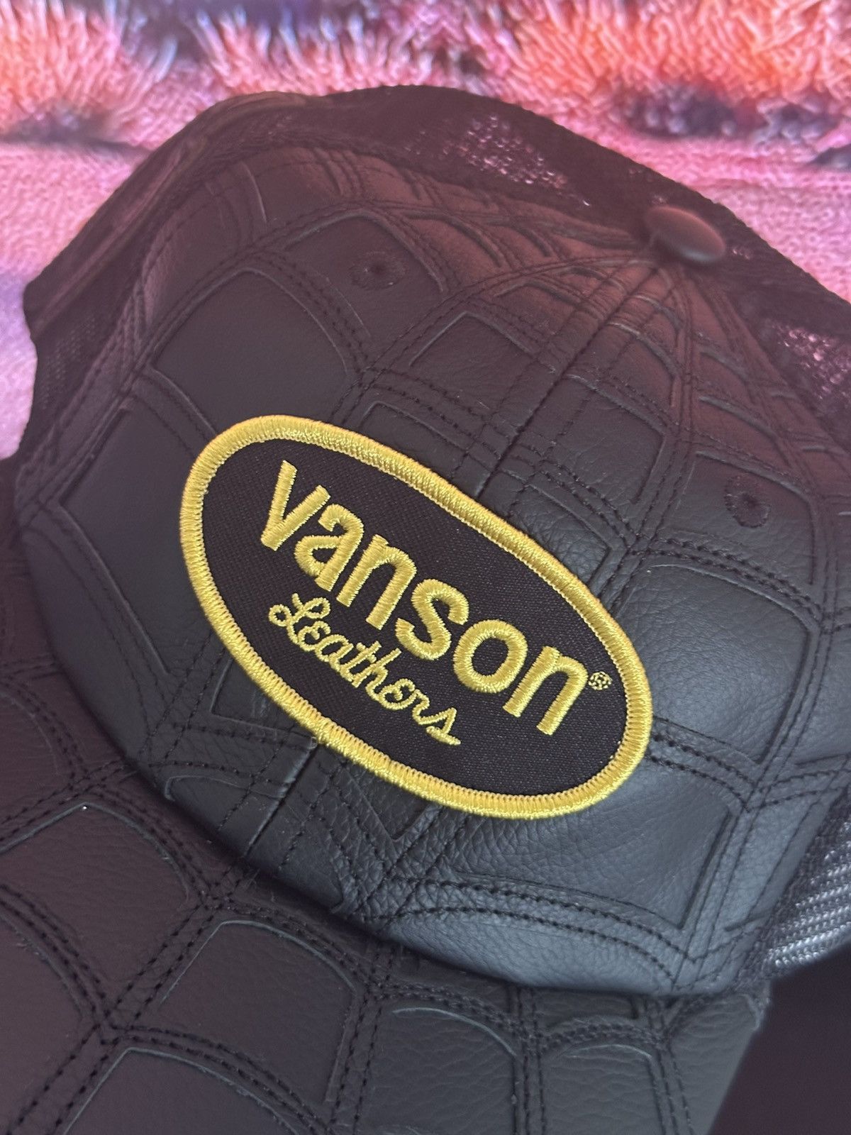 Supreme × Vanson Leathers Supreme Vanson Leathers SpiderMan Mesh Back 5-Panel Hat Size ONE SIZE - 10 Thumbnail