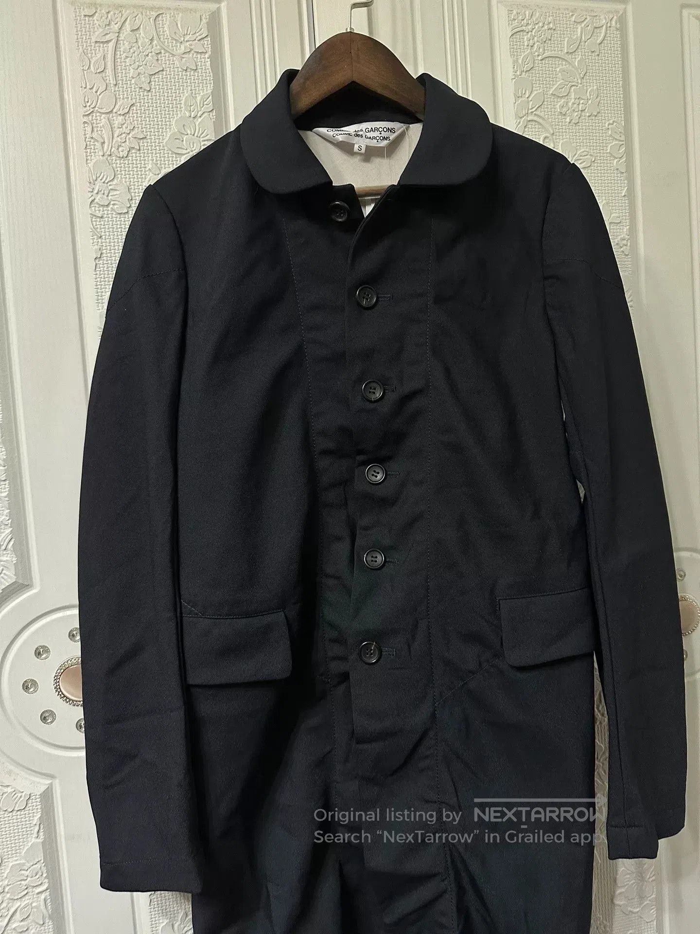 CDG by Comme des Garcons CDG Long Sleeve Round Neck Blazer. Size S / US 4 / IT 40 - 4 Thumbnail