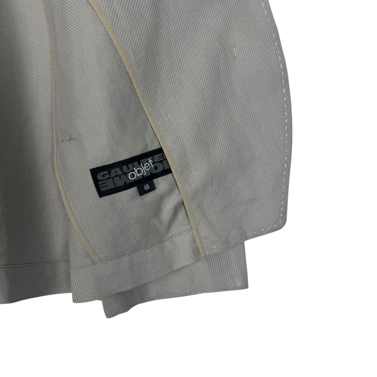 Gaultier Homme Objet 🌟JEAN PAUL GAULTIER HOMME HEMP BUTTON JACKET Size US M / EU 48-50 / 2 - 9 Thumbnail