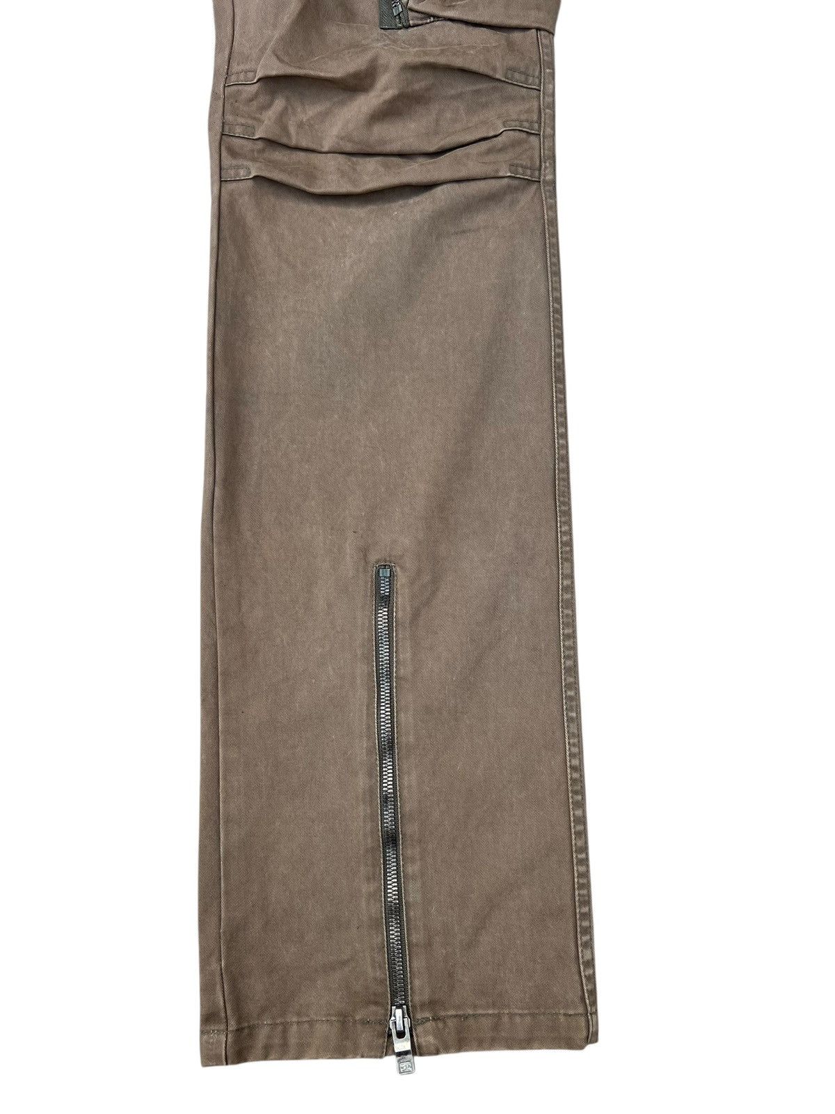 wjk WJK Japan Faded Waxed Mud Bondage Cargo Trouser Pant Size US 30 / EU 46 - 12 Thumbnail