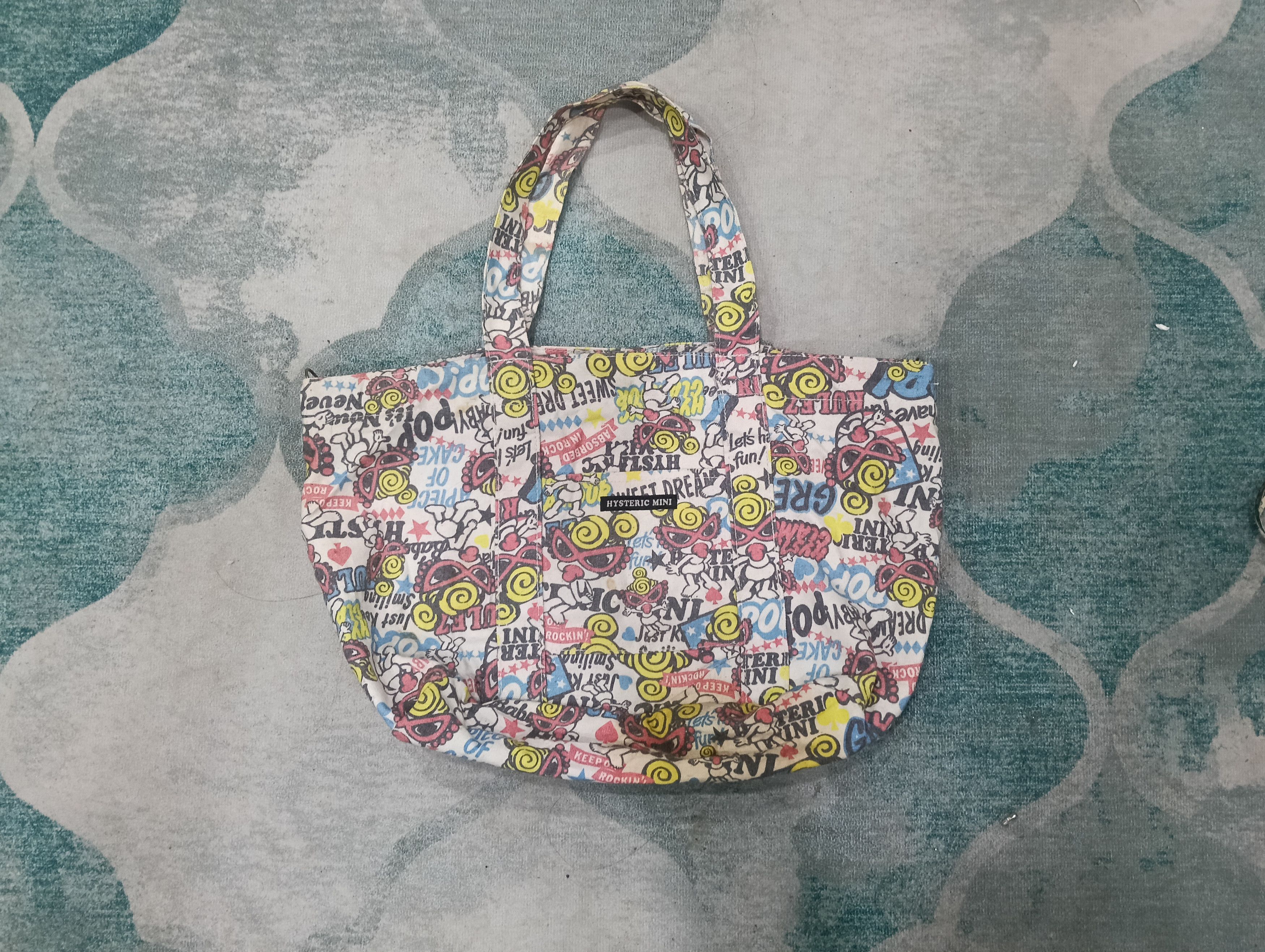 Hysteric Glamour x Vintage Hysteric Mini Tote Bag, Men's