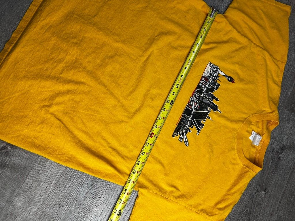 Fruit Of The Loom Vintage NEW YORK T-Shirt Yellow/Black Size XL Size US XL / EU 56 / 4 - 5 Thumbnail