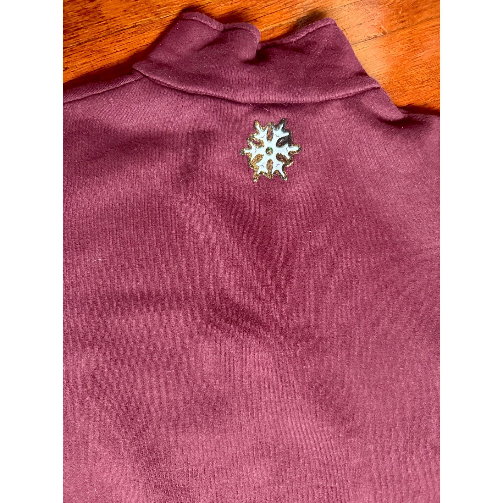 Lee Vintage Red Christmas Snowman Winter Zipper Sweatshirt Large Size L / US 10 / IT 46 - 5 Thumbnail