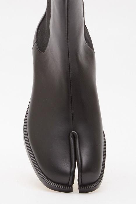 Maison Margiela o1bcso1str0226 Tabi Chelsea Boots in Black Size US 8 / IT 38 - 6 Thumbnail