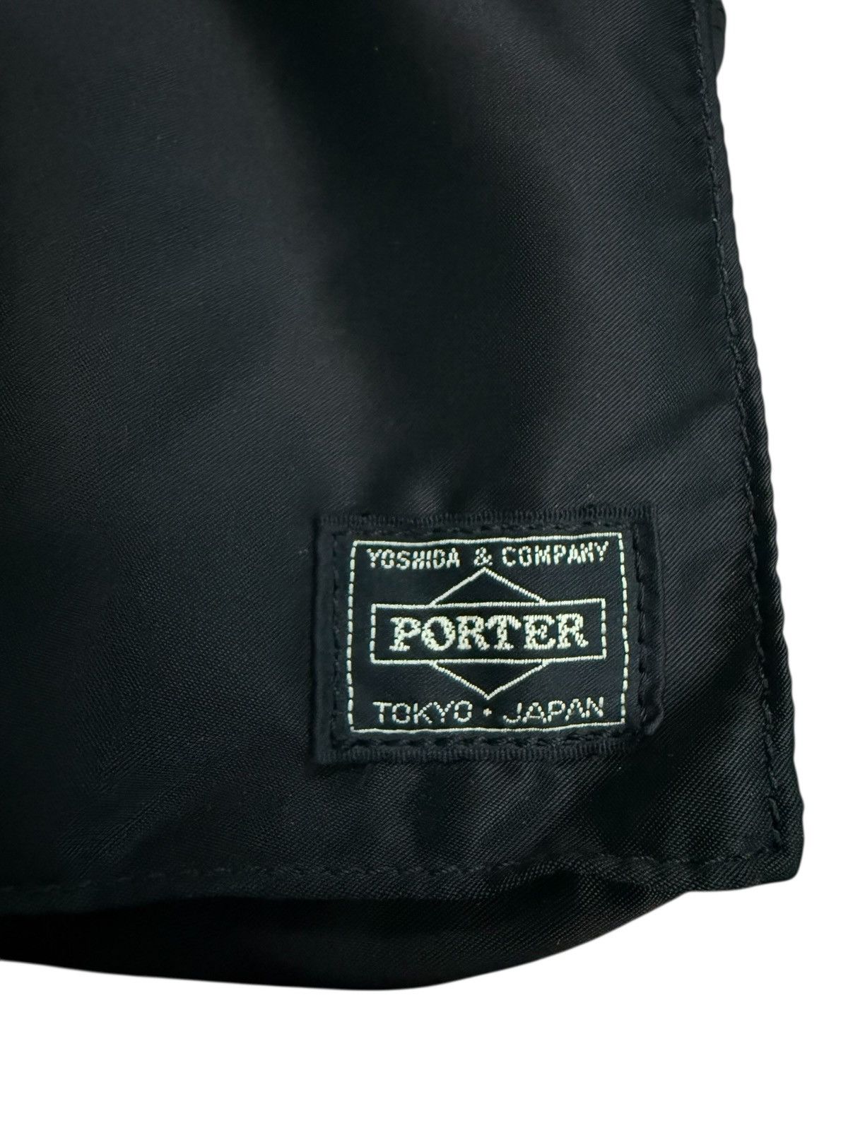 Porter YOSHIDA PORTER TANKER BLACK NYLON CLUTCH/DOCUMENT BAG Size ONE SIZE - 6 Thumbnail