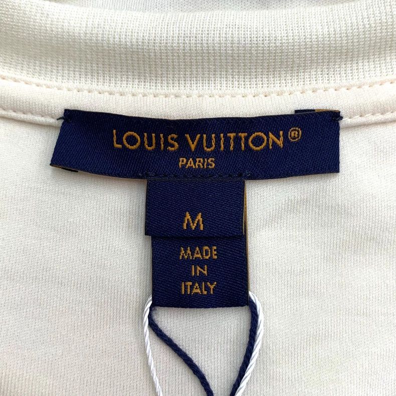 Louis Vuitton Louis Vuitton 24 Color-Block Checkerboard Cotton Crew Neck Size M / US 6-8 / IT 42-44 - 5 Thumbnail