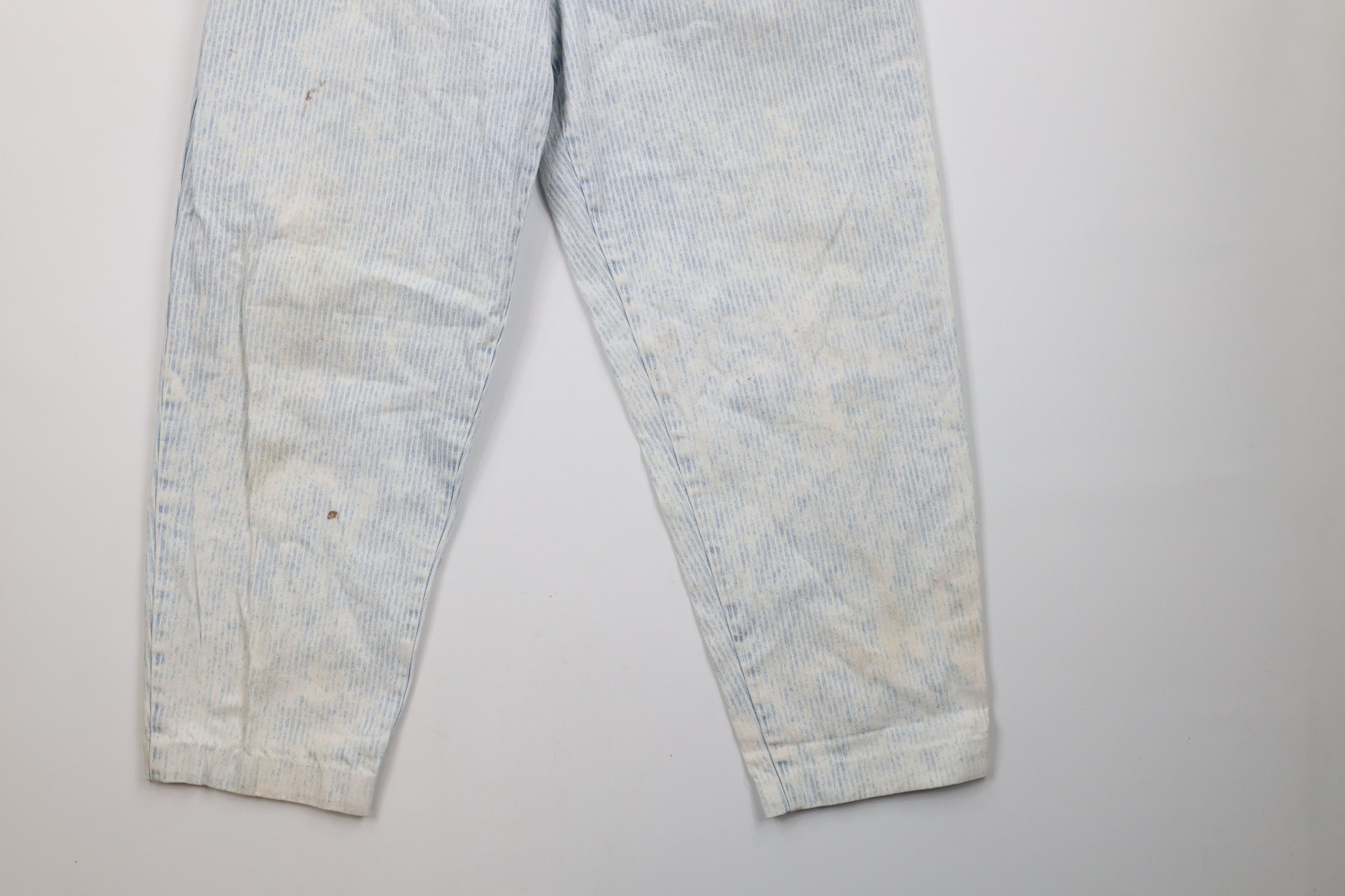 Vintage Vintage 70s Streetwear Striped Denim Jeans Blue USA Size 28" / US 6 / IT 42 - 4 Thumbnail