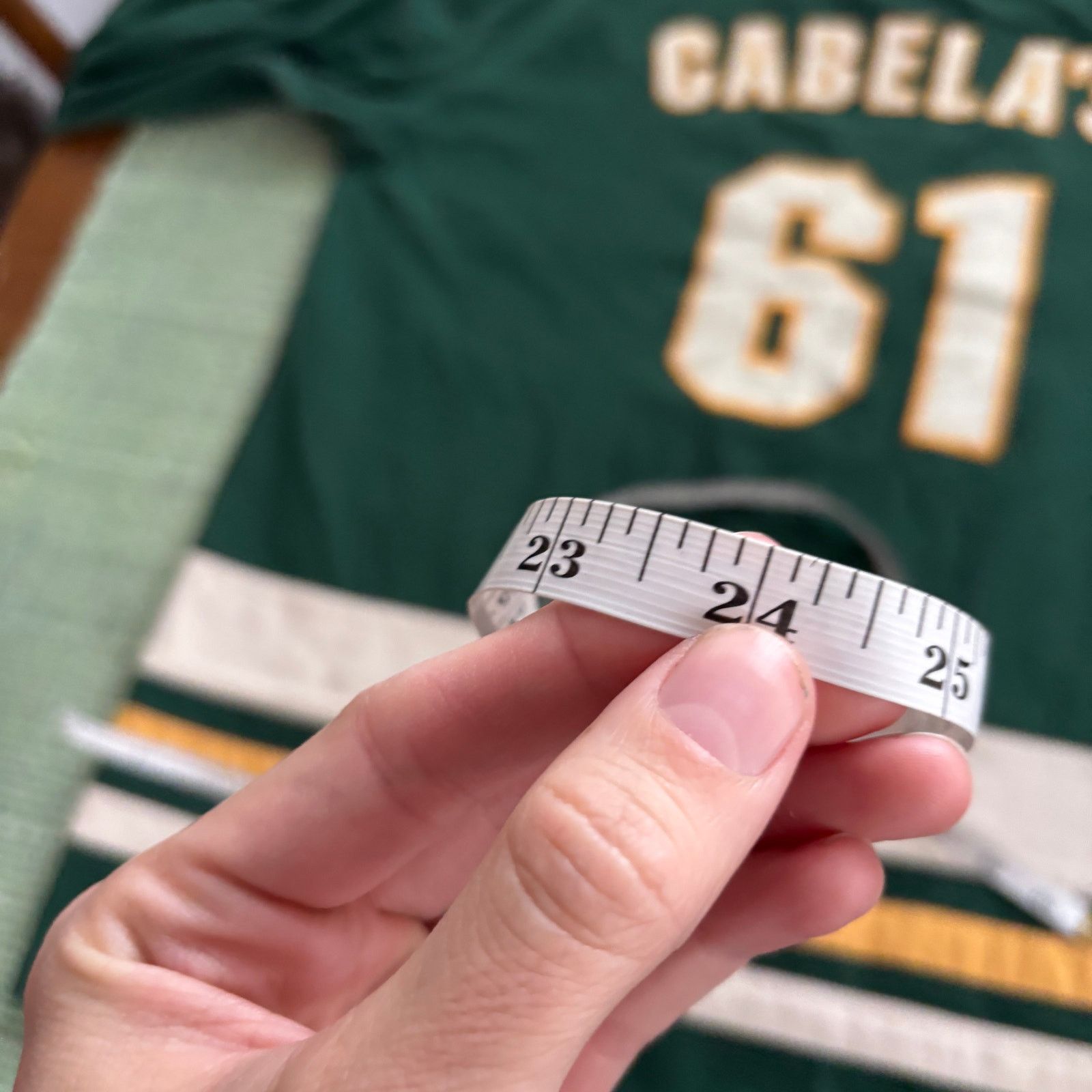 Cabelas × Vintage Vintage 90s Y2K Green Cabela's Cotton Baggy Hockey Jersey XL Size US XL / EU 56 / 4 - 9 Thumbnail