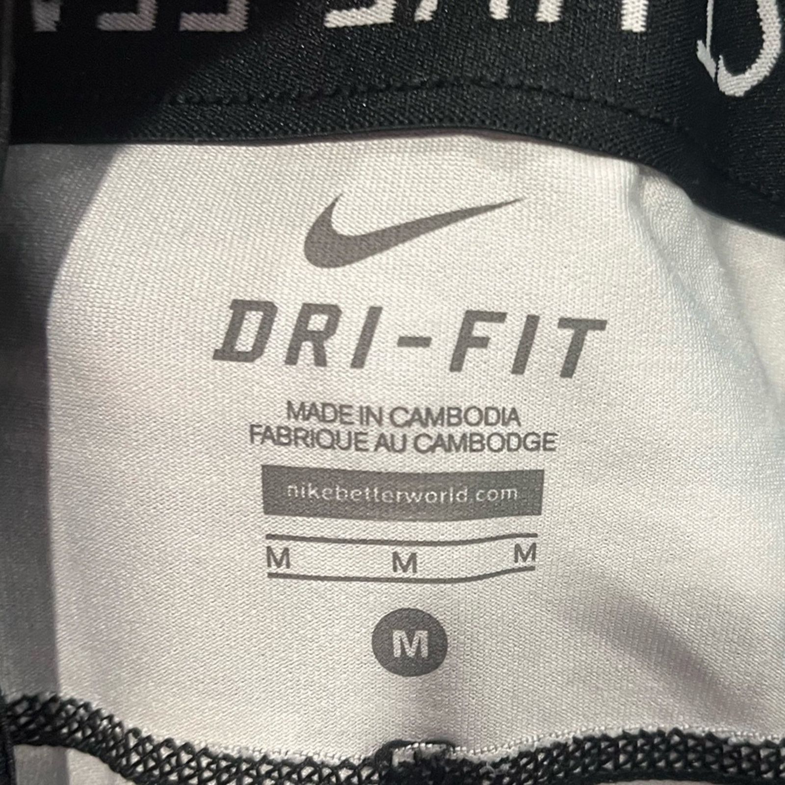 Nike Nike Tights Running Compression Dri Fit Cropped Camo Black M Size 29" - 4 Thumbnail