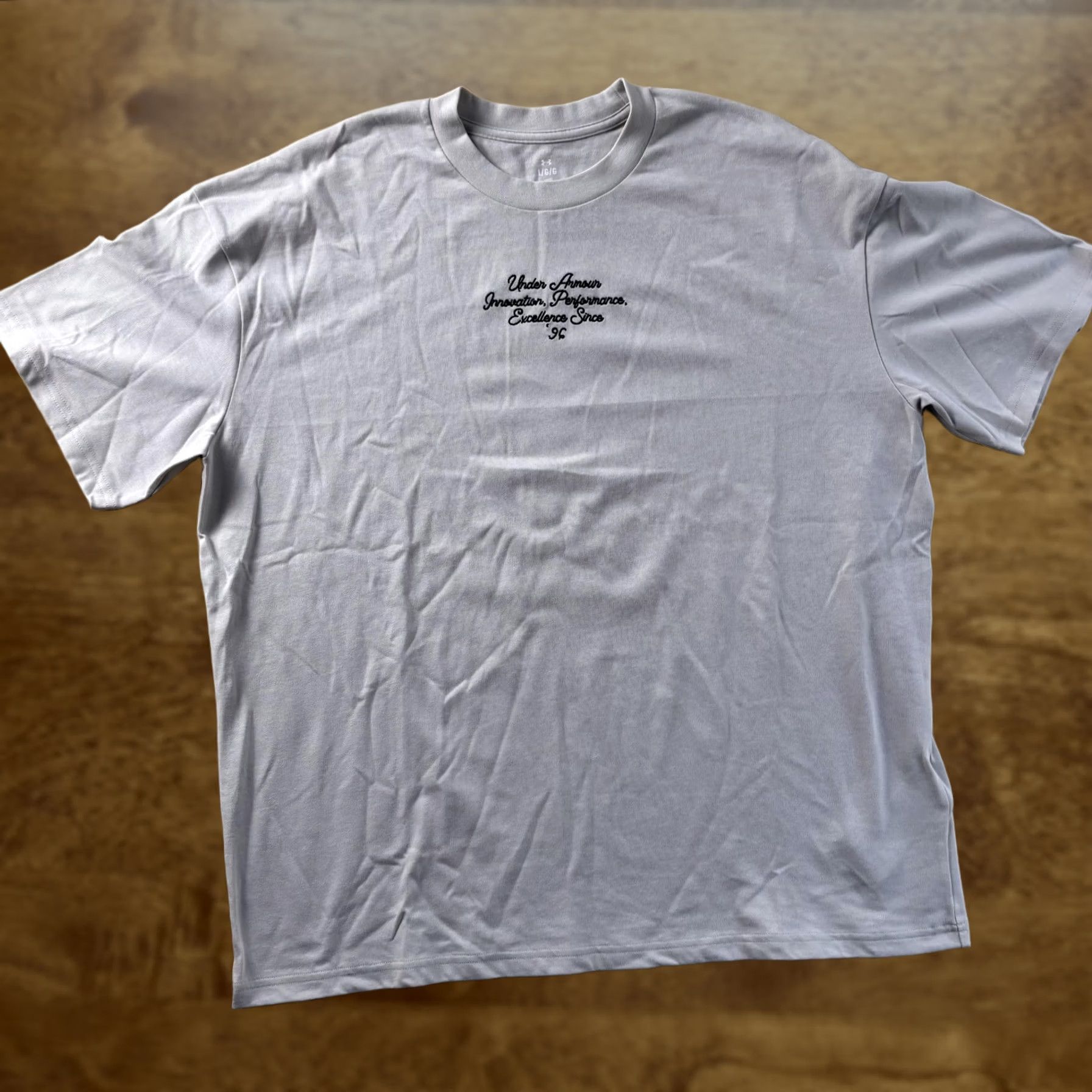 Under Armour Under Armour Shirt Mens Large Gray Trophy Back Graphic Tee T-Shirt UA Size US L / EU 52-54 / 3 - 1 Thumbnail