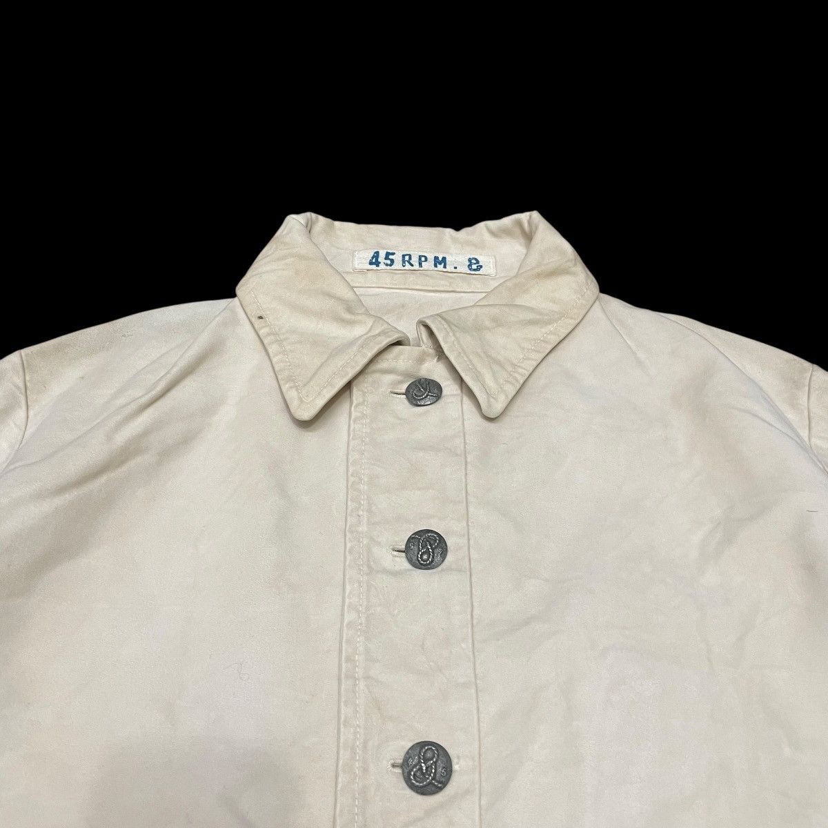 45rpm 45rpm Heavy Cotton Sailor Mine Button Jacket Size US L / EU 52-54 / 3 - 3 Thumbnail