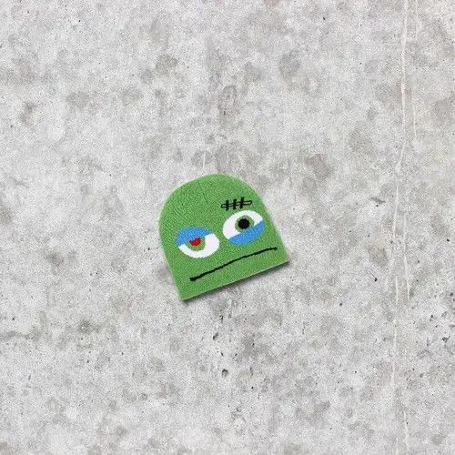 Other 🔥🕷☠️ Japanese style Beanie hat Zombie pattern y2k ⚡️ Size ONE SIZE - 1 Thumbnail