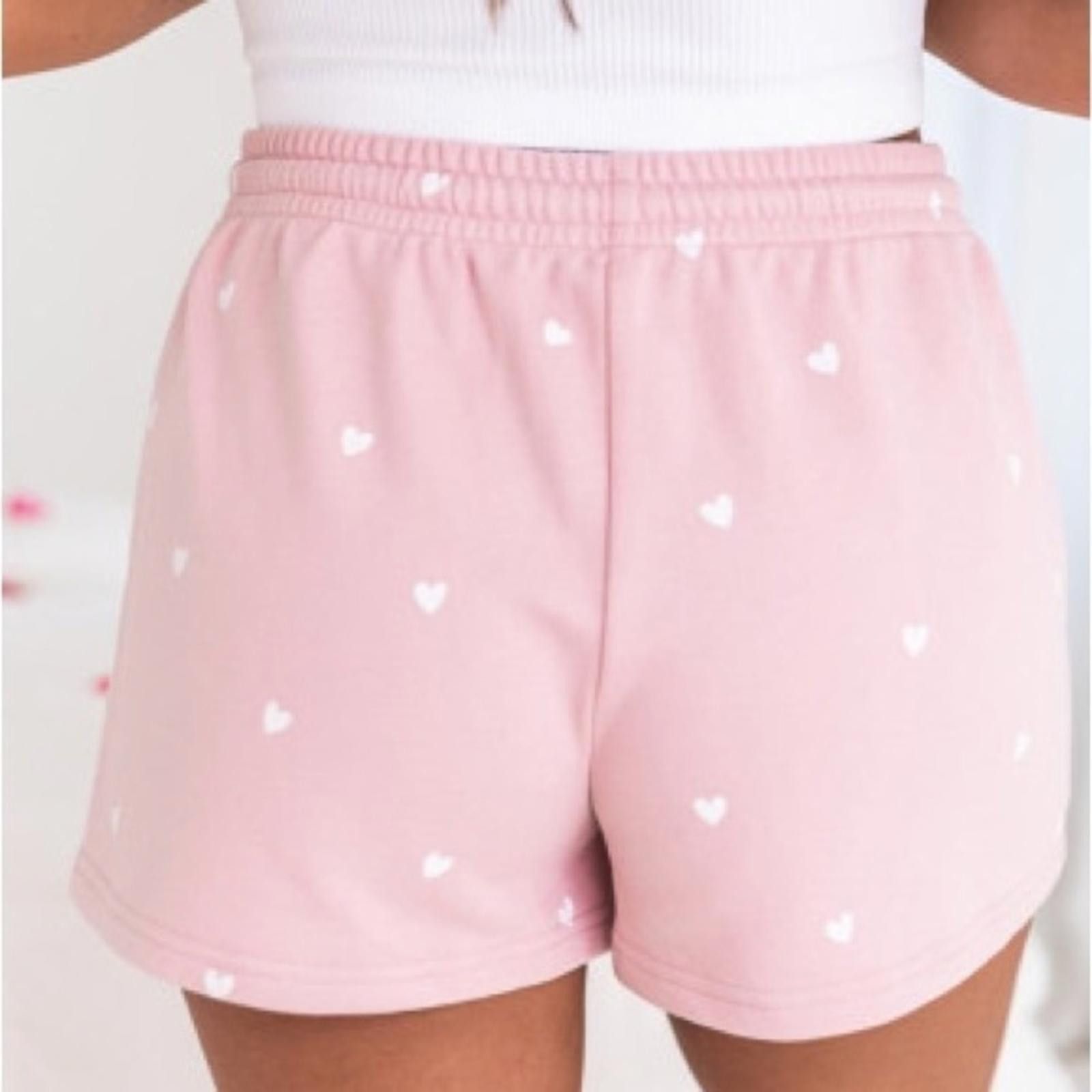 Designer Pink Lounge Shorts NWT​​​​​​ Size ONE SIZE - 4 Thumbnail