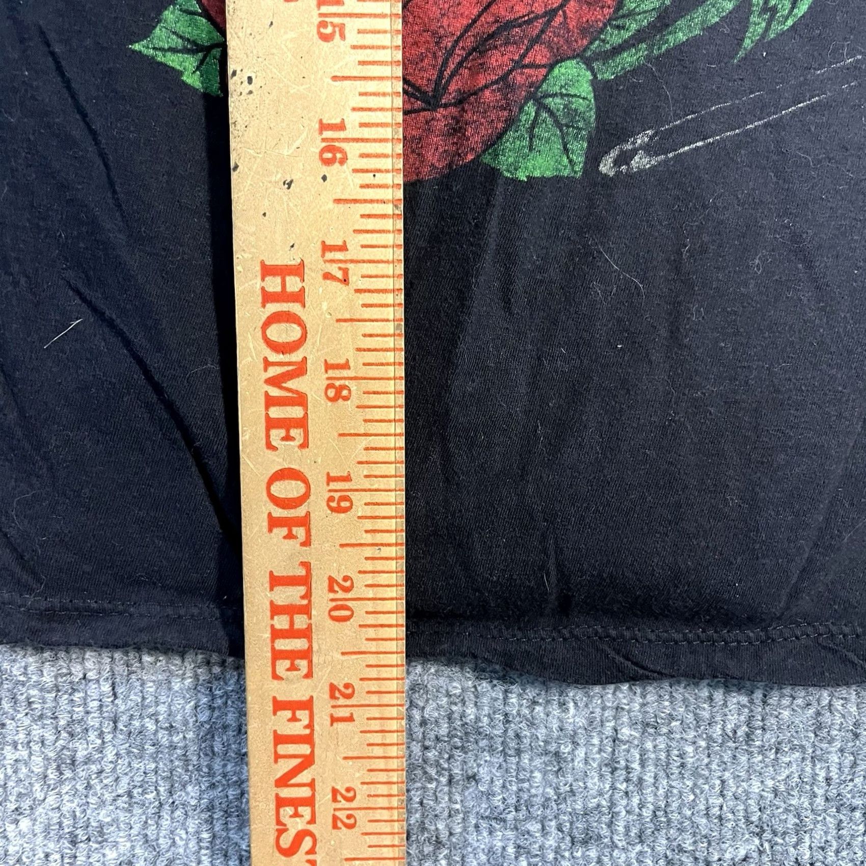 Gildan VINTAGE Bullet For My Valentine Women's T-Shirt Black Small Crew Neck Short Sleeve Skull Rose Graphic Girls S Size S / US 4 / IT 40 - 4 Thumbnail