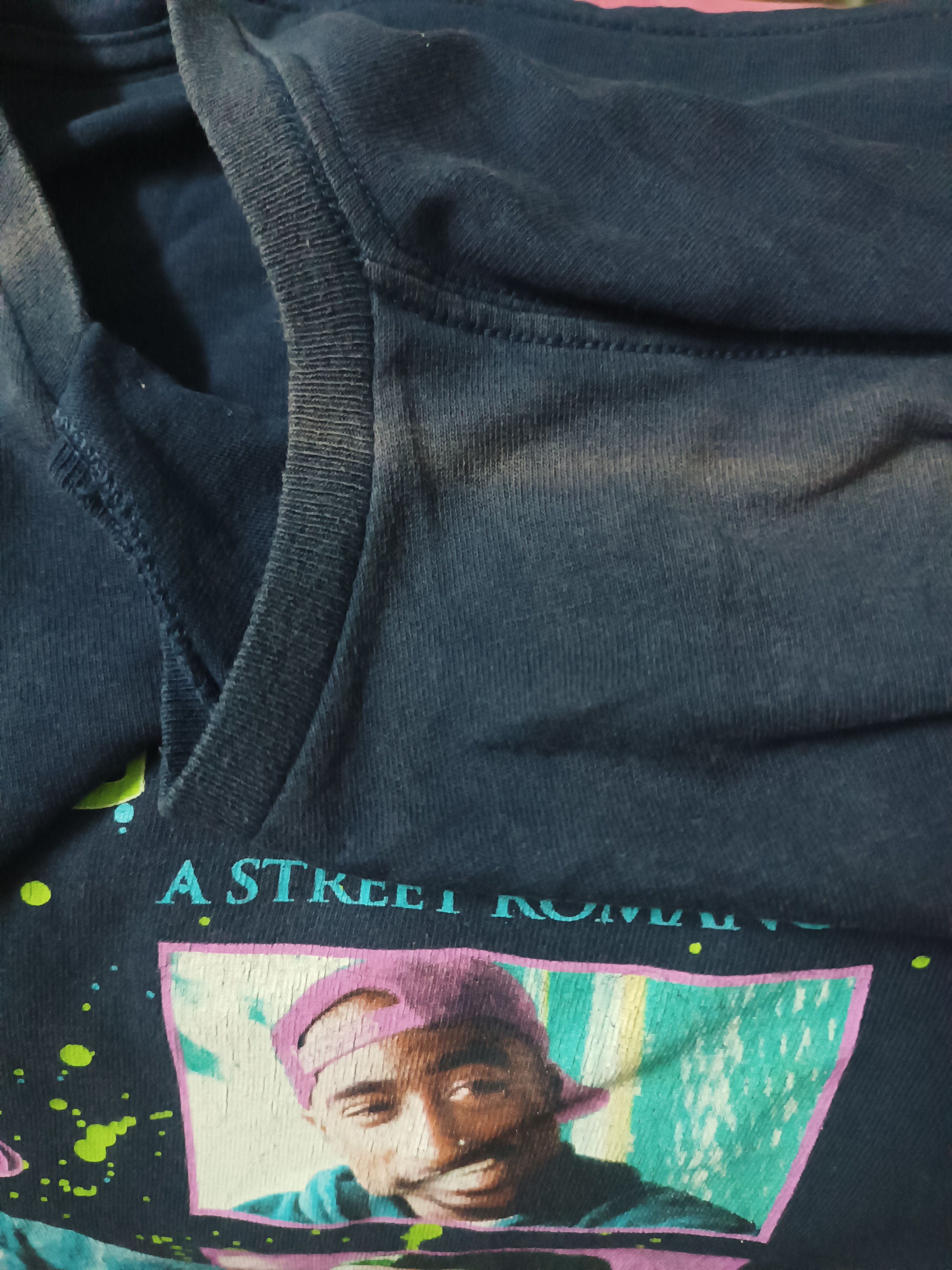 Rap Tees VINTAGE FADED POETIC JUSTICE TUPAC SHAKUR T biggie snoop dre Size US L / EU 52-54 / 3 - 7 Thumbnail