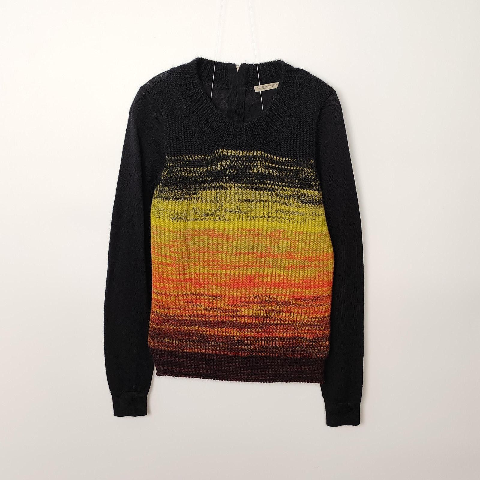 Bottega Veneta Bottega Veneta Gradient Knit Sweater Size 40 Size S / US 4 / IT 40 - 1 Thumbnail