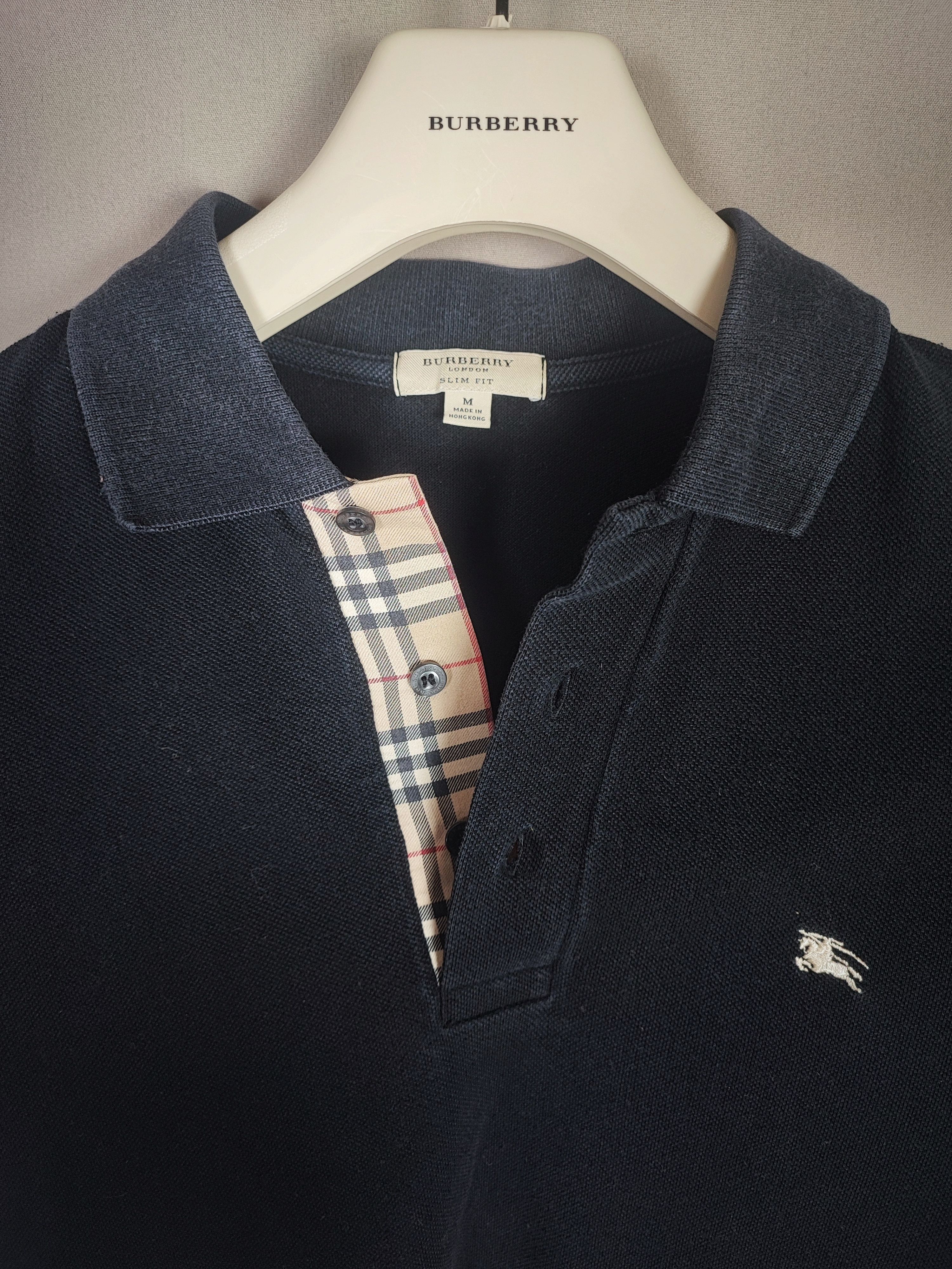 🔥 Burberry Polo M Black very good condition🔥