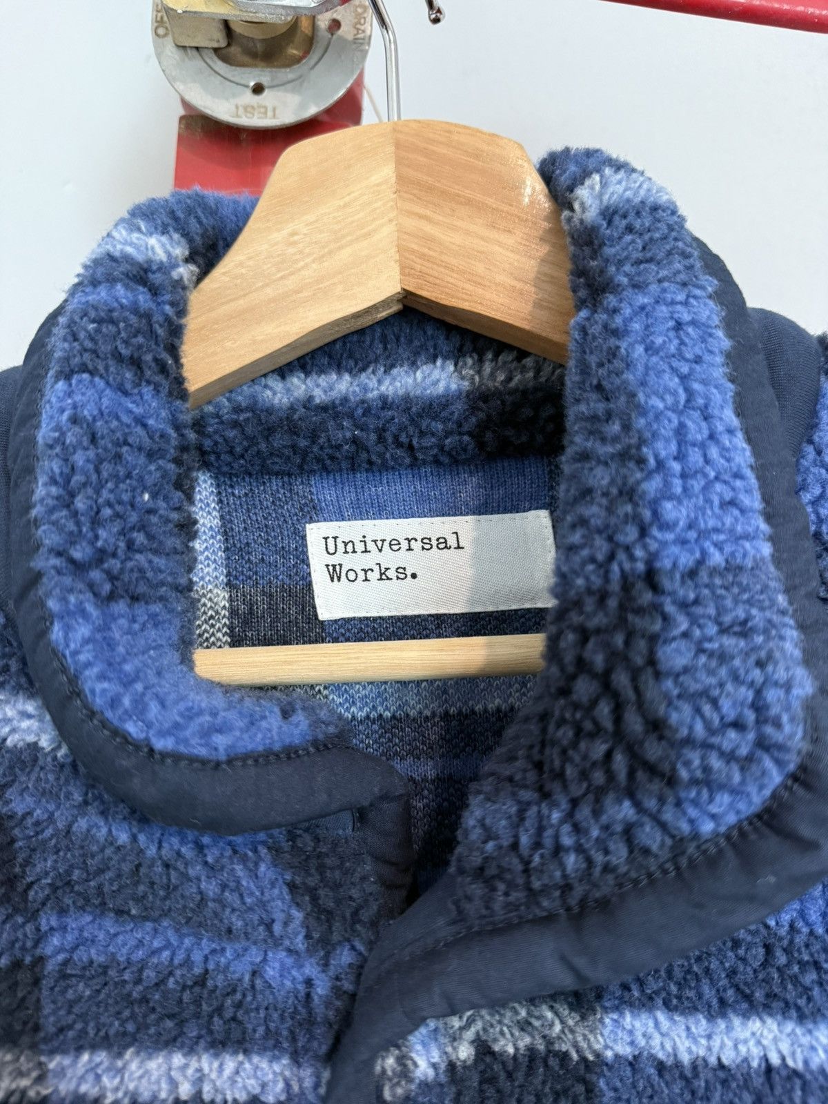 Universal Works Plaid Fleece Jacket Size US S / EU 44-46 / 1 - 2 Thumbnail