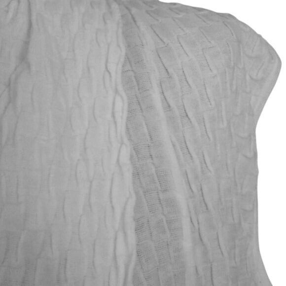 Lafayette 148 Lafayette 148 New York Size L Sleeveless Textured White Open Size L / US 10 / IT 46 - 7 Thumbnail