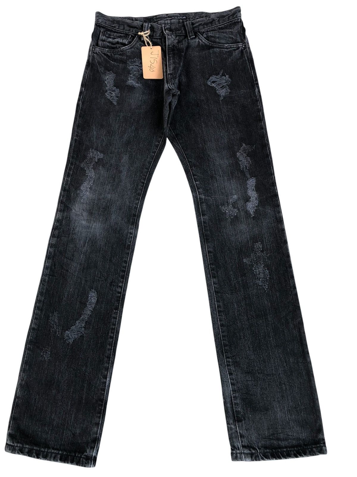 Issey Miyake Tete Homme Plag Distressed Jeans broken Size US 30 / EU 46 - 1 Thumbnail