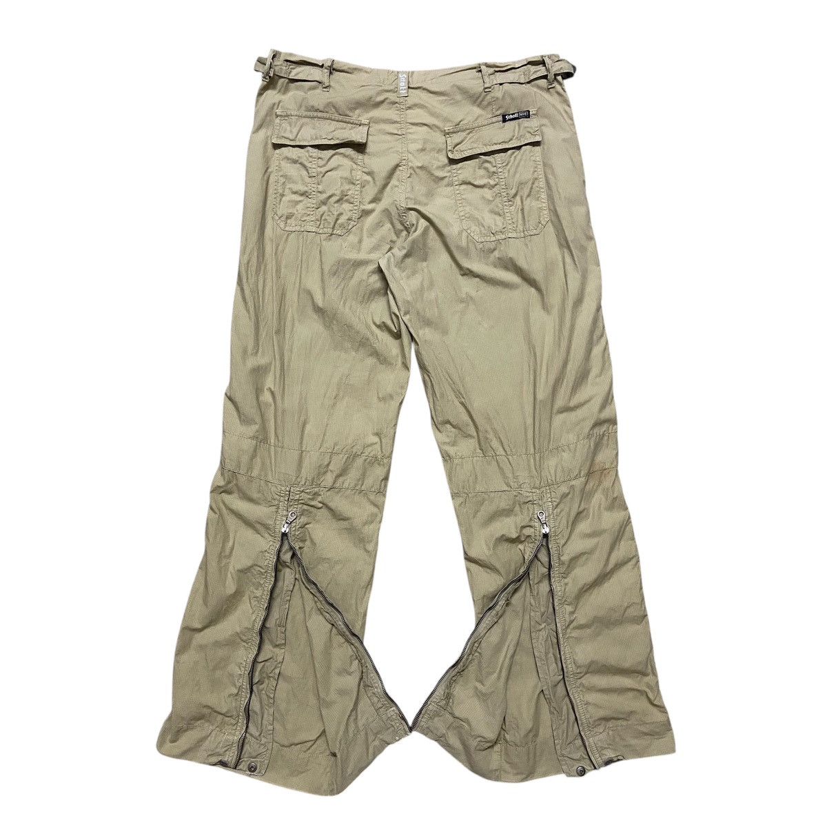 Schott × Tornado Mart Schott NYC Ripstop Tactical Cargo Trousers Size US 36 / EU 52 - 3 Thumbnail