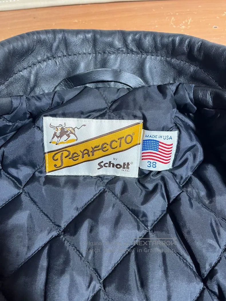 Schott Schott 613 cable-stayed locomotive leather coat Size US M / EU 48-50 / 2 - 5 Thumbnail