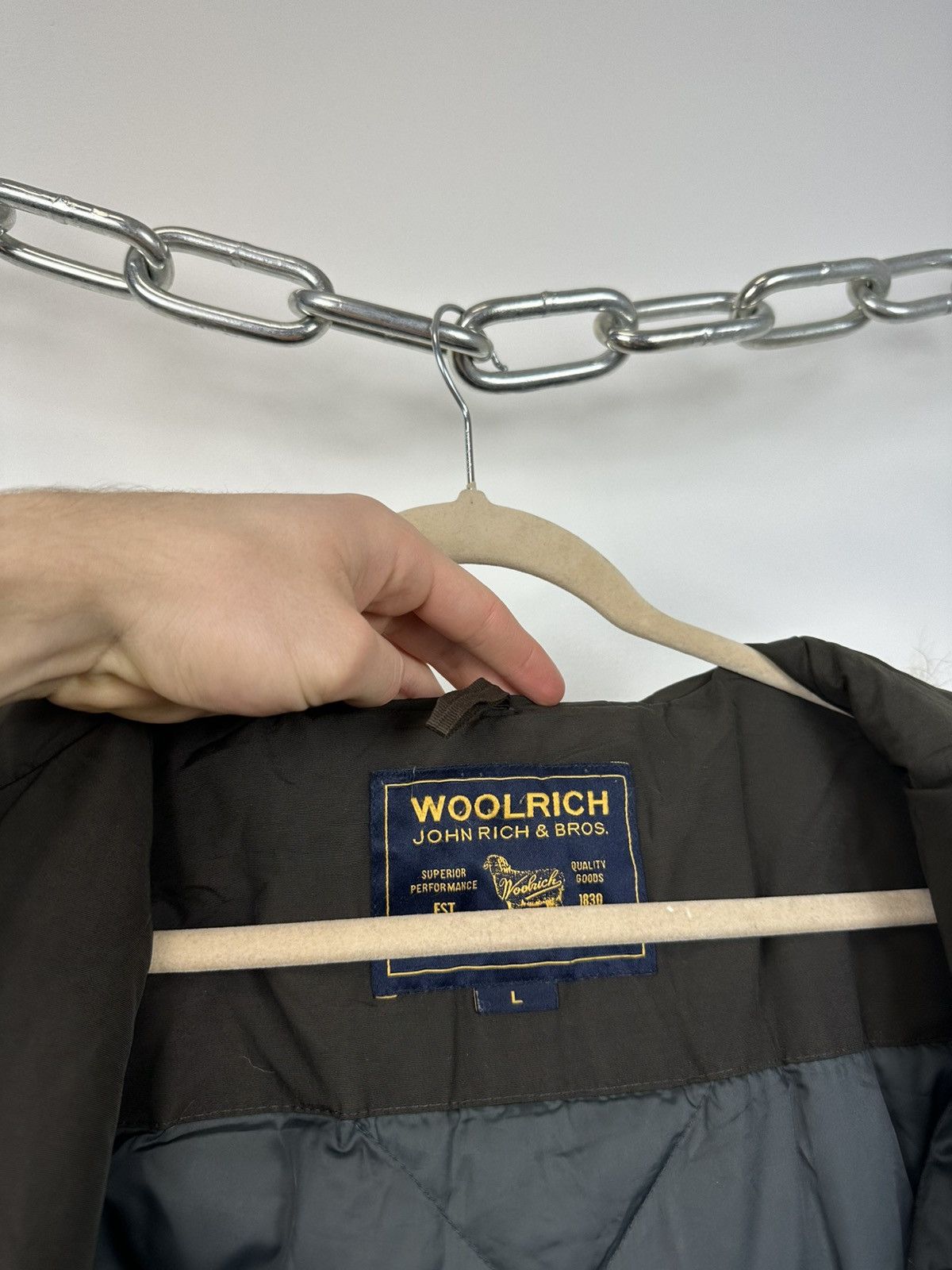 Woolrich Woolen Mills Vintage Woolrich Women's Real Fur Down Arctic Parka Jacket Size L / US 10 / IT 46 - 16 Thumbnail