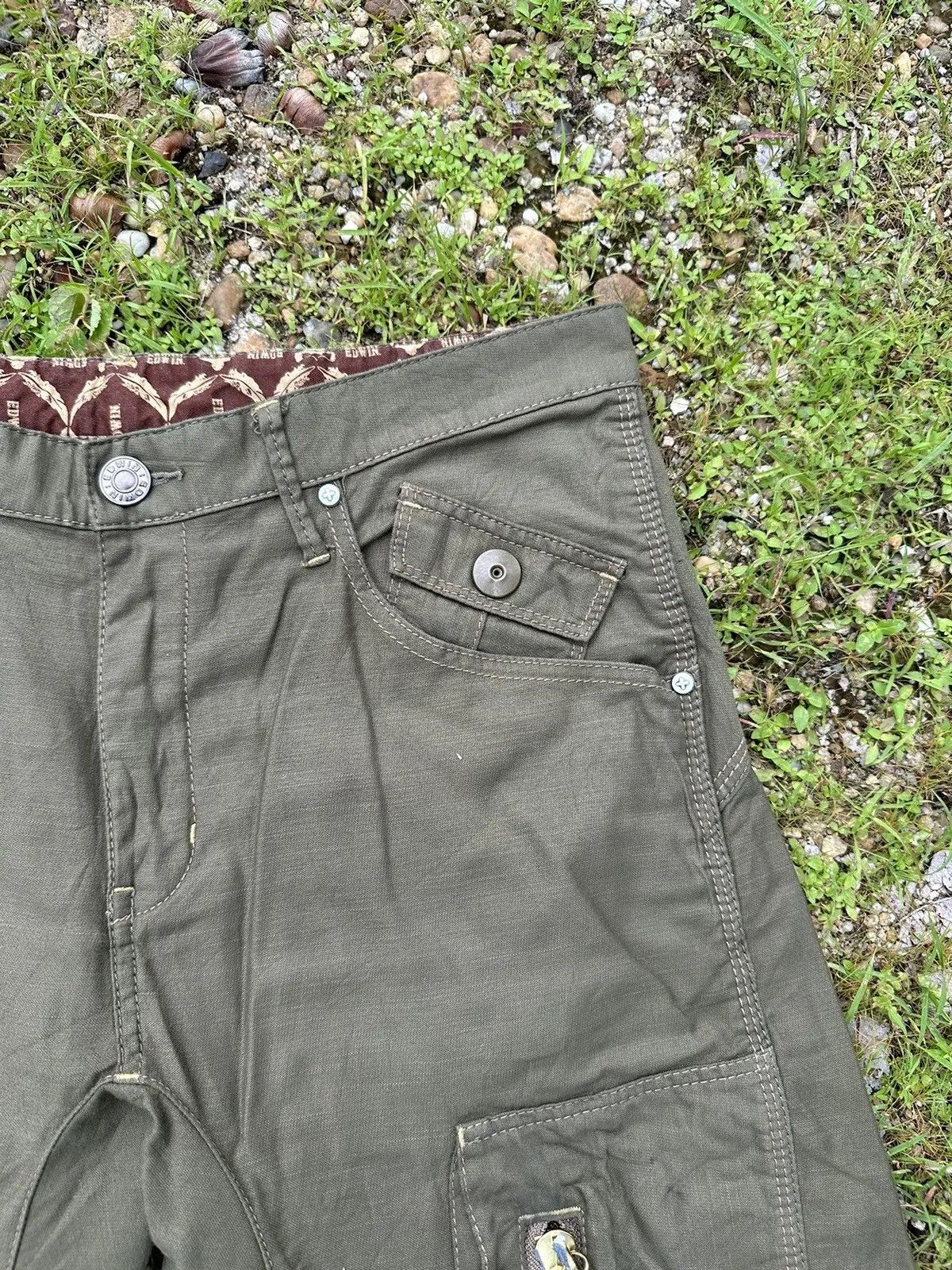 Matsuda SICKS!!VINTAGE EDWIN TROUSERS CURVE/BANANA LEGS BUCKLE PANTS Size US 33 - 4 Thumbnail