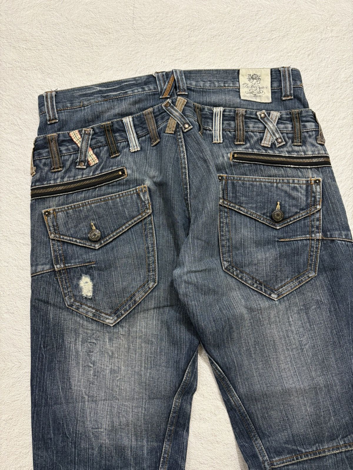 Hysteric Glamour 💥Double Waist 90s Japanese Washed jeans denim Size US 34 / EU 50 - 8 Thumbnail