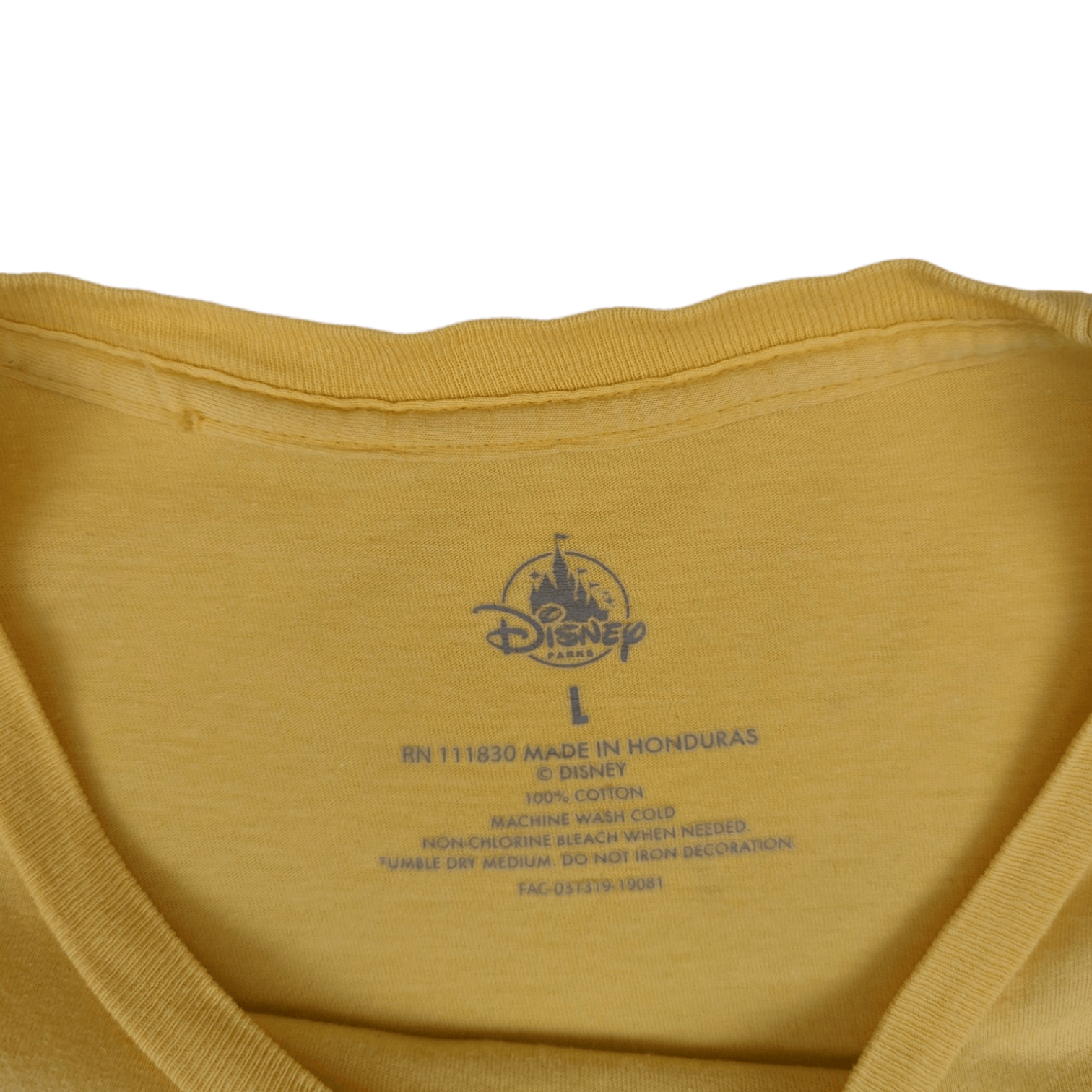 Disney WALT DISNEY World Big Spell Out T-Shirt Size US L / EU 52-54 / 3 - 8 Thumbnail