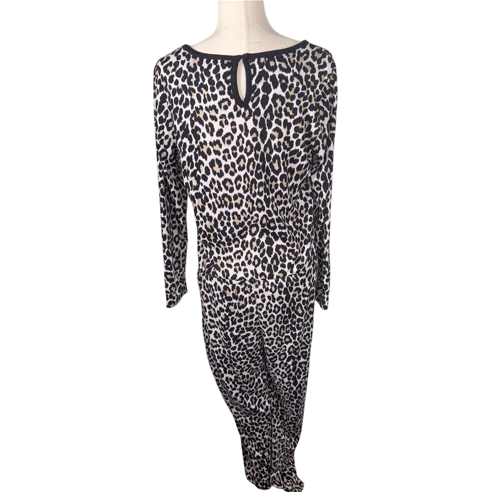 Kate Spade Kate Spade Cheetah Print Romper Sweater Knit Fabric Medium Size 32" / US 10 / IT 46 - 4 Thumbnail