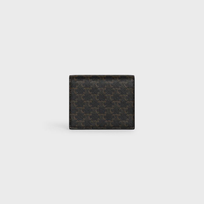 Celine o1w1db10426 Size: OS/Business Card Holder in Black/Brown Size ONE SIZE - 3 Thumbnail
