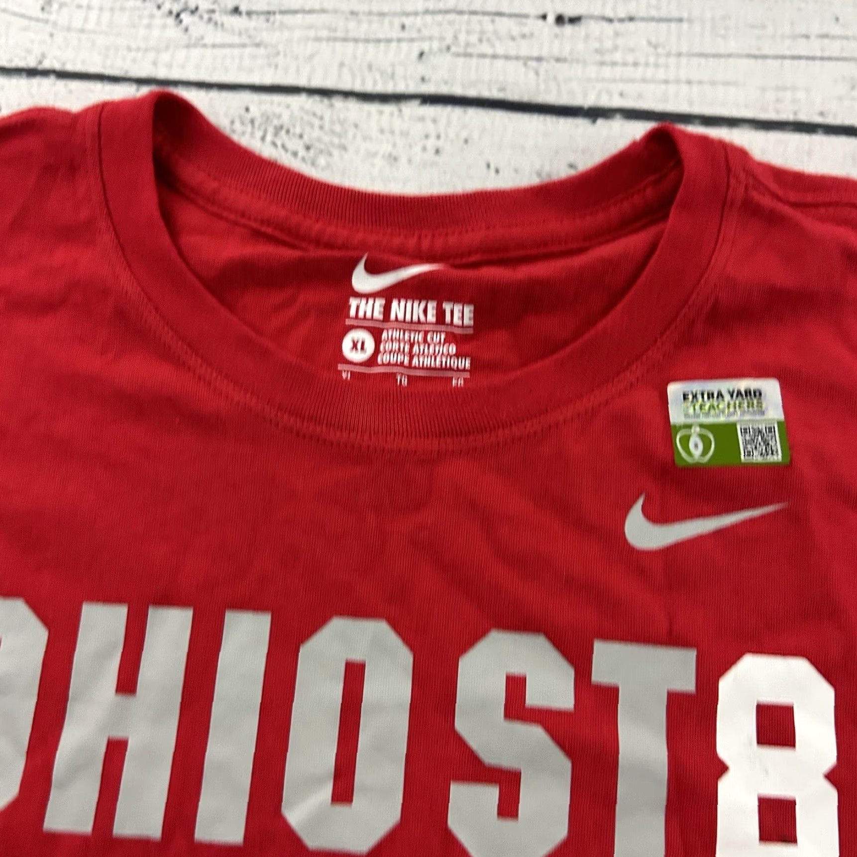 Nike Nike Athletic Short Sleeve T Shirt Women XL Red Ohio State Champs Size XL / US 12-14 / IT 48-50 - 3 Thumbnail