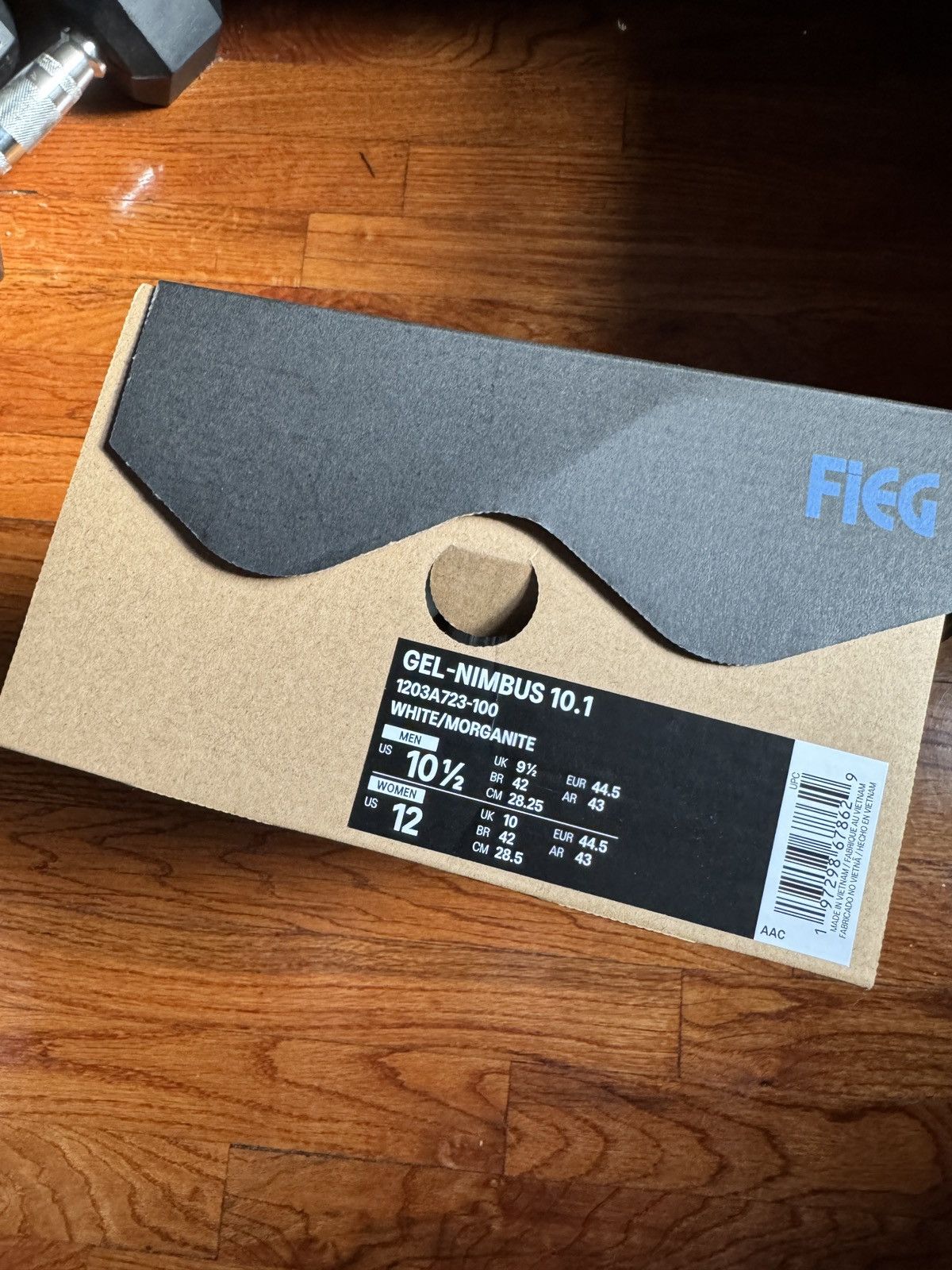 Asics Kith ASICS Gel Nimbus 10.1 White Morganite size 10.5 Size US 10.5 / EU 43-44 - 8 Thumbnail