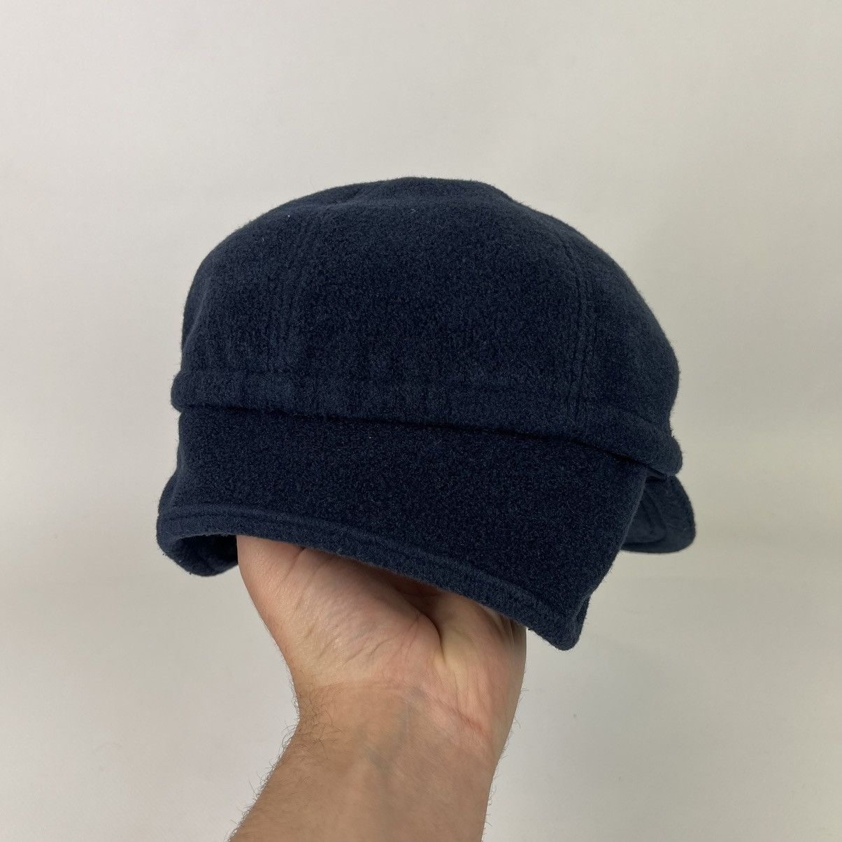 Fila Vintage Fila Fleece Hat Cap Blue Top Size M Made in Italy 🇮🇹 Size ONE SIZE - 8 Thumbnail