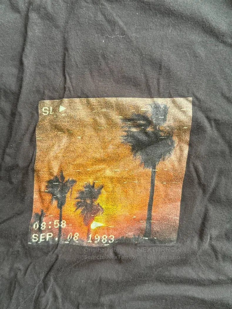 Saint Laurent Paris Saint Laurent Coconut Tree Short Sleeve T. Size US L / EU 52-54 / 3 - 2 Thumbnail