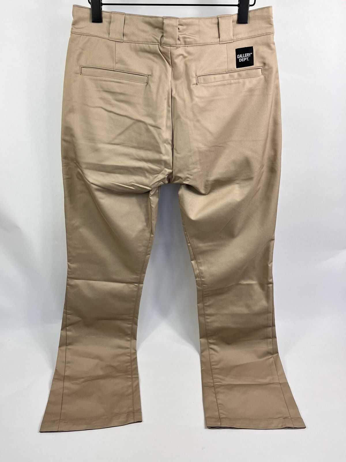 Gallery Dept. SLIM FIT FLARE COTTON TROUSERS Size US 34 / EU 50 - 2 Thumbnail