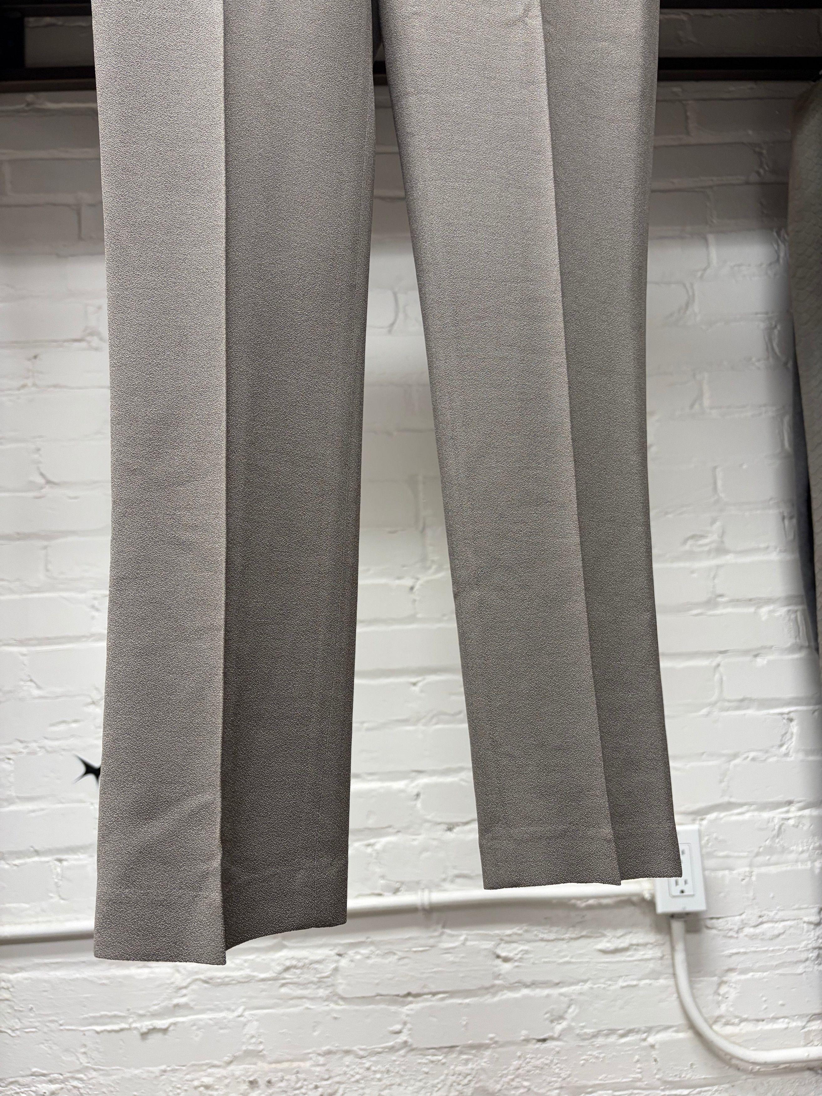 Rick Owens Rick Owens Dust Brown Pleated Slim Cut Trousers Size US 28 / EU 44 - 2 Thumbnail