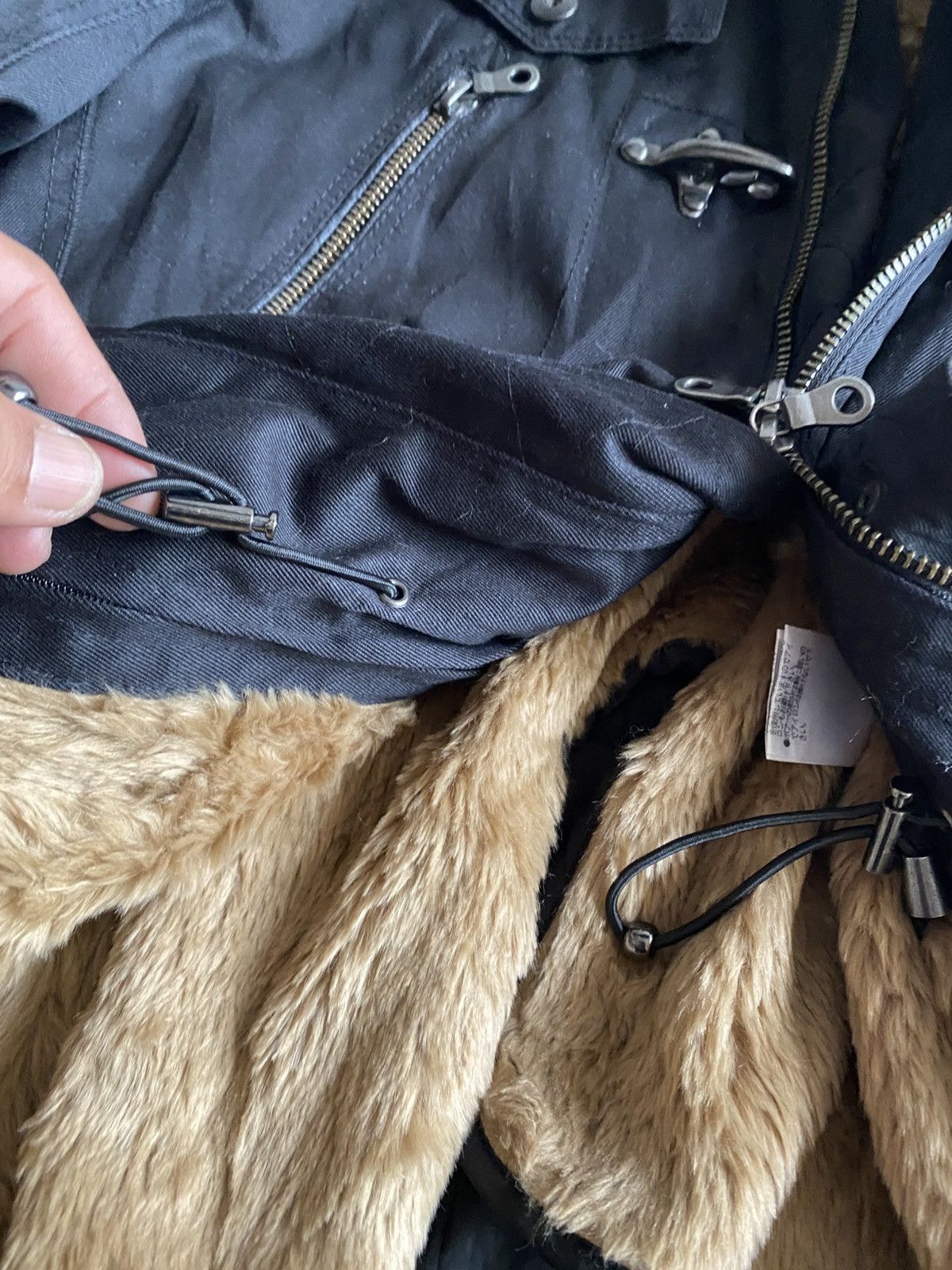 If Six Was Nine × Le Grande Bleu (L.G.B.) × Nicole Club Nicole Club For Men Fur Jacket Lgb Style Size US M / EU 48-50 / 2 - 12 Thumbnail