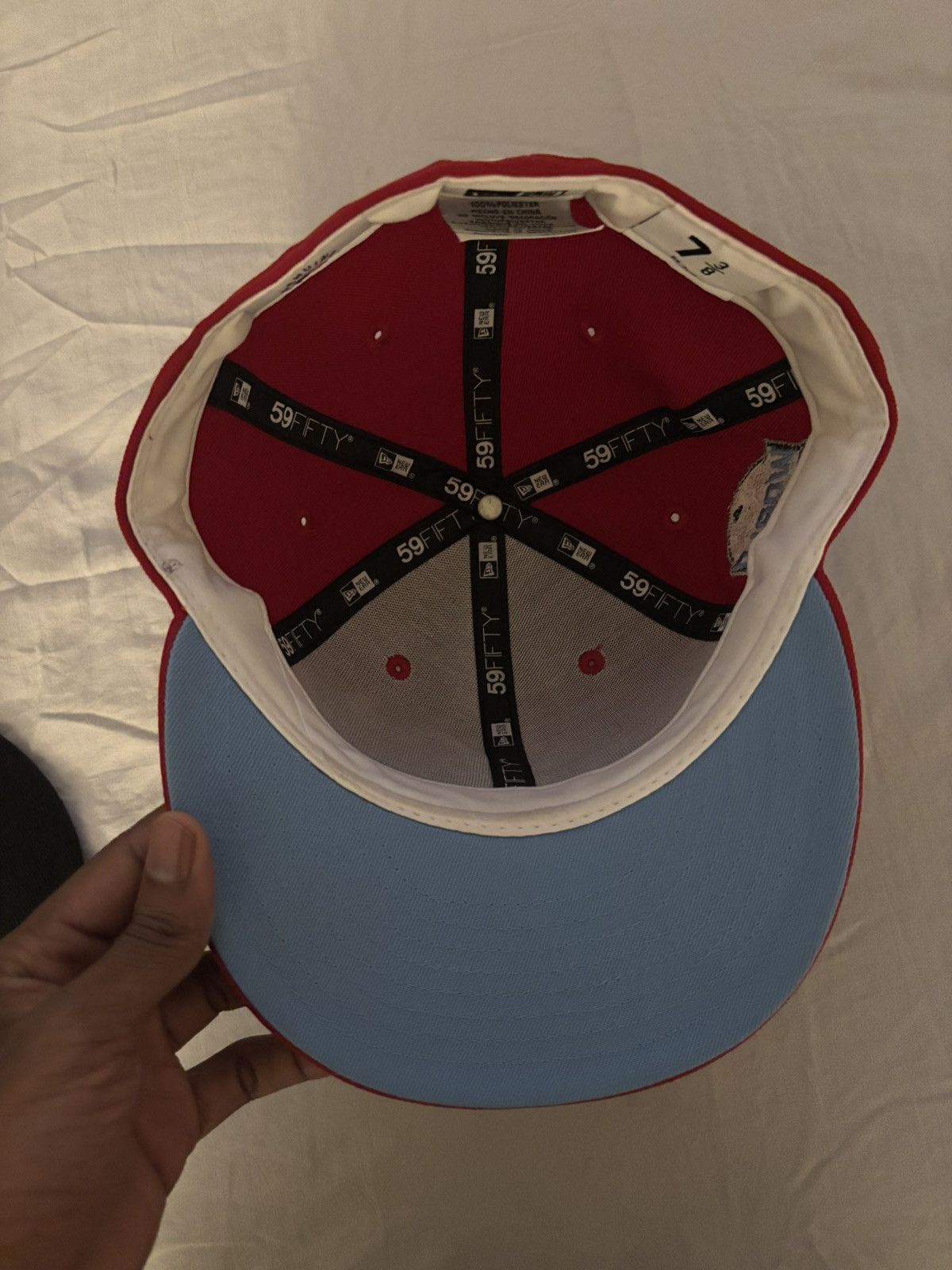 New Era New Era 59Fifty Atlanta Braves 2021 World Series Patch Hat Size ONE SIZE - 4 Thumbnail