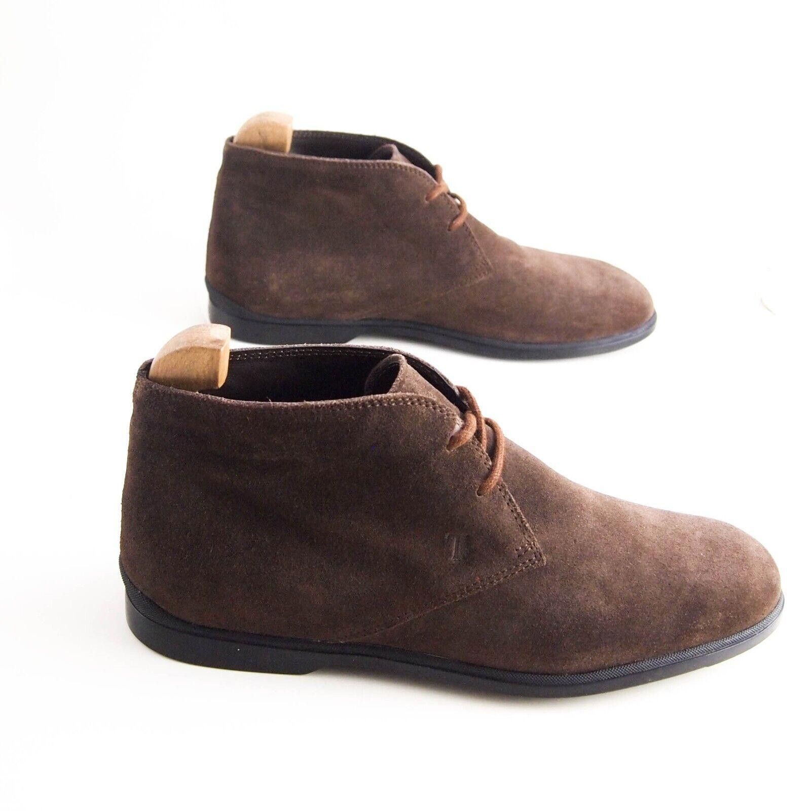 Tod's TOD's Chukka Boots Brown Suede Mens Size US 7 EU 40 $680 Size US 7 / EU 40 - 4 Thumbnail